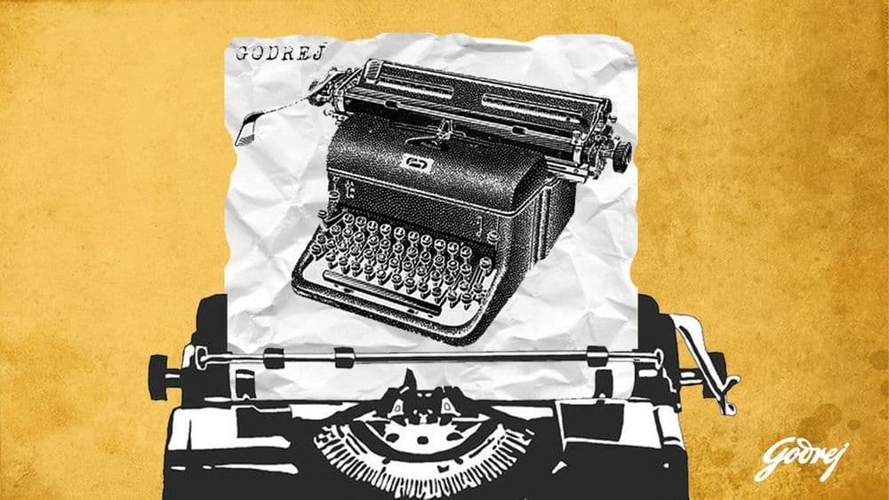 असा लिहिला गोदरेजच्या टाईपरायटरने स्वातंत्र्यानंतरच्या एका भारतीय पिढीचा इतिहास!