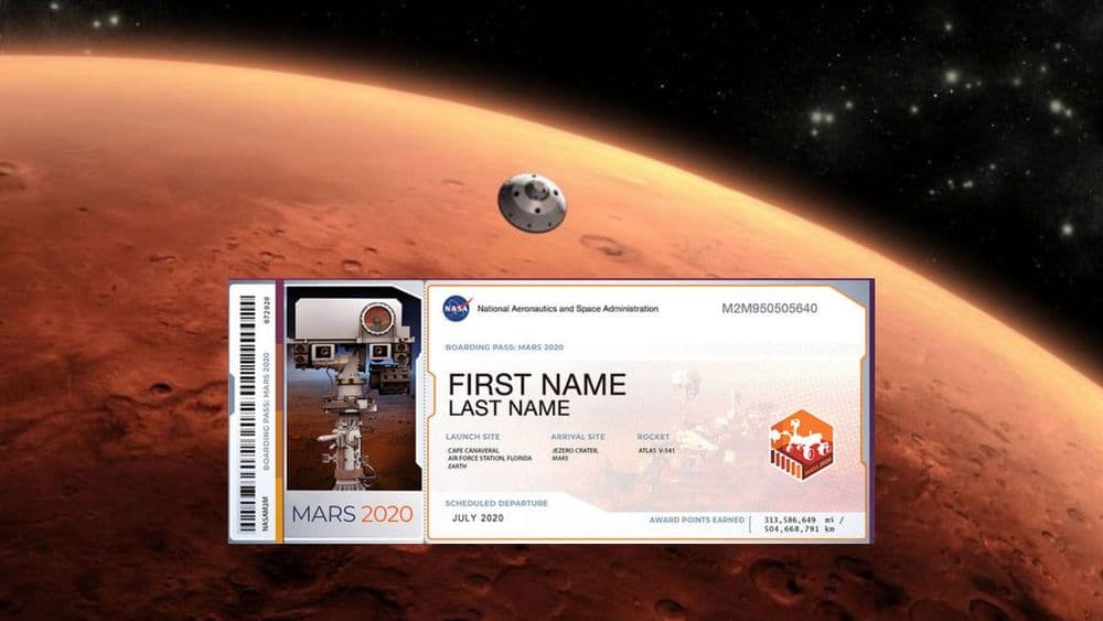 आता तुमचं नाव पाठवा थेट मंगळ ग्रहावर....नासाने दिलीय ऑफर !!