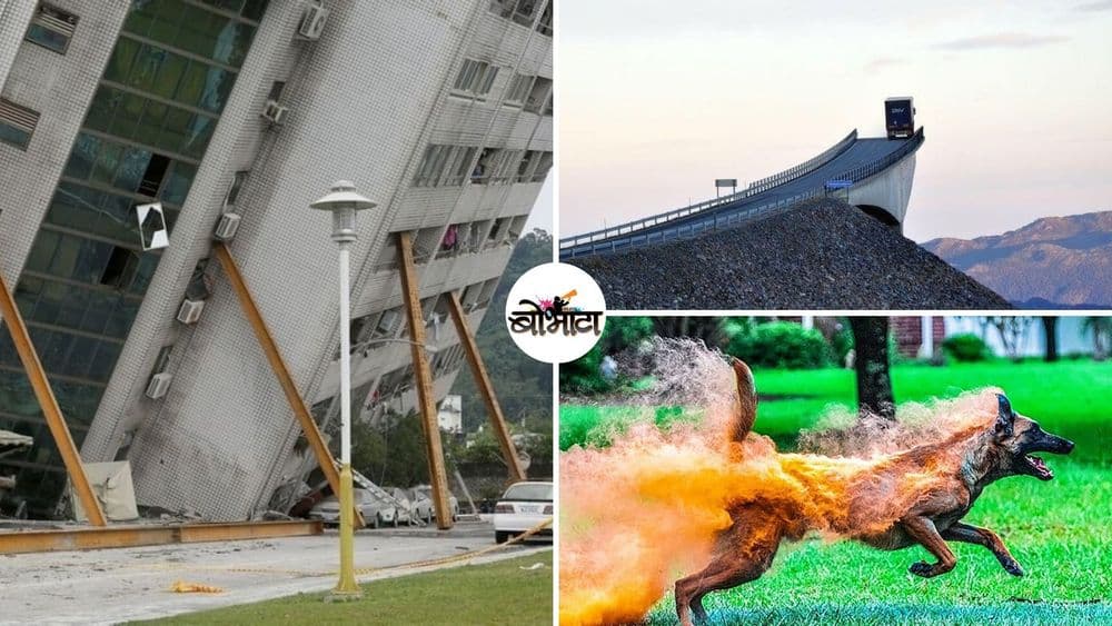 हे फोटोशॉप नाहीय यावर तुमचा विश्वास बसेल का? पाहा हे २० अफलातून फोटो !!