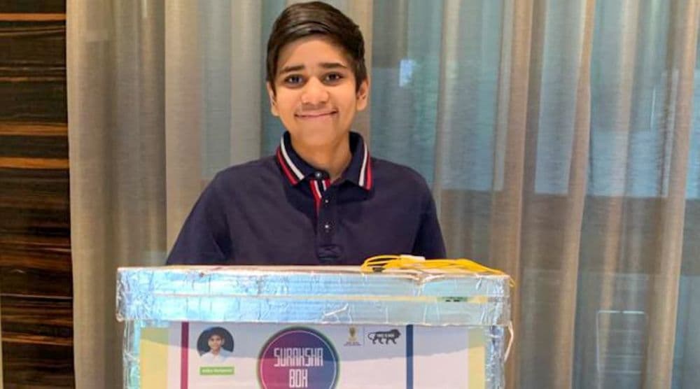 पुण्याच्या १४ वर्षांच्या मुलाने कोरोना सुरक्षा किट तयार केलंय. कोण आहे तो?