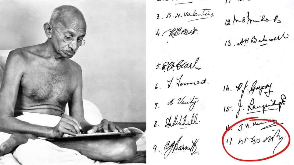 महात्मा गांधी आणि क्रिकेट कनेक्शन...गांधीजी इंग्लंडच्या क्रिकेट टीममध्ये होते?