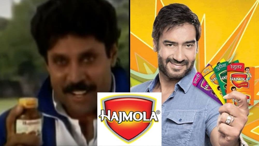 कपिल देवच्या जुन्या जाहिरातीपासून ते डिजिटल जाहिरातींपर्यंत....हाजमोलाचा ४० वर्षाचा आंबटगोड प्रवास !!