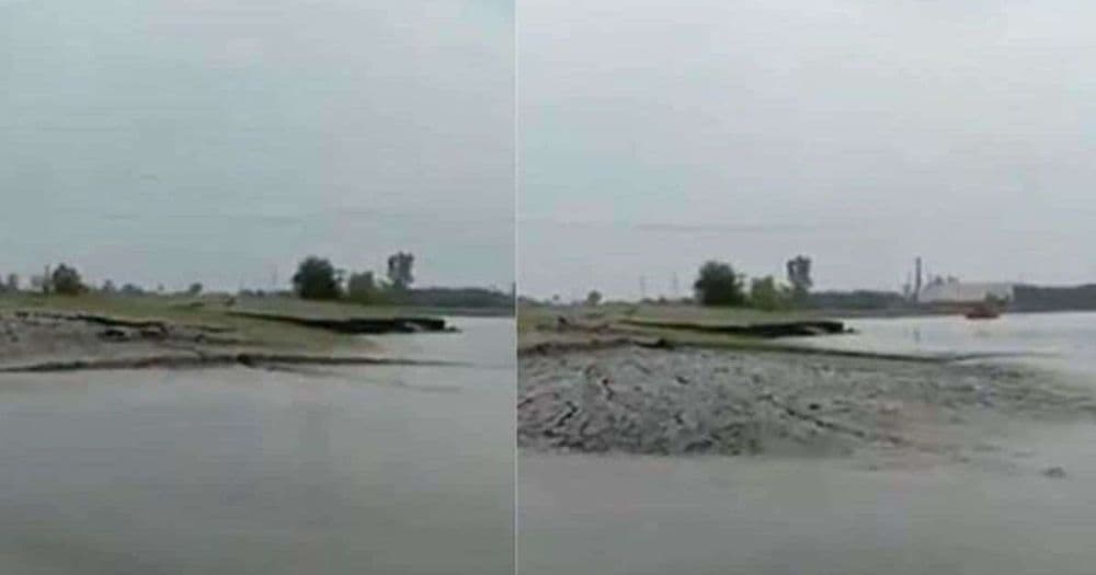 हरयाणात चक्क रस्ता वर येतोय? हा व्हायरल व्हिडीओ एकदा पाहाच!!