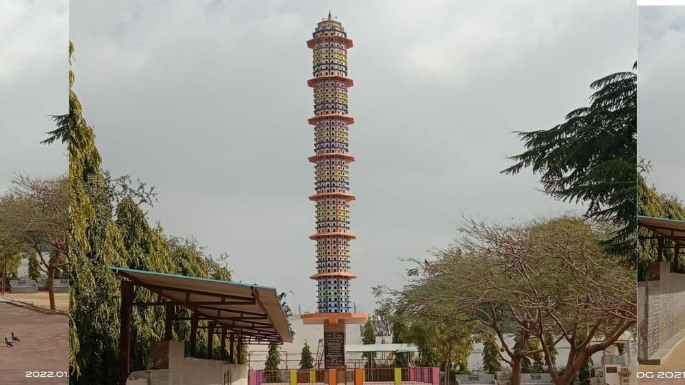 राजस्थानच्या नागौरमध्ये खास पक्ष्यांसाठी उभारलाय ७ मजली ​​टॉवर! भारतातल्या या पहिल्याच उपक्रमाचे फोटो तर पाहा!!