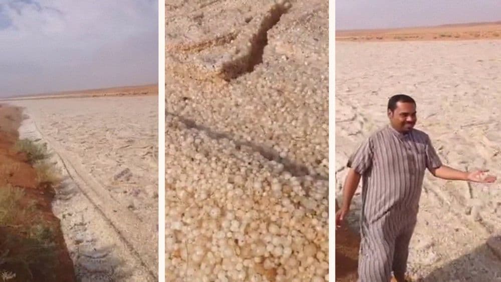 वाळंवटात वाहणाऱ्या वाळूच्या नदीचे रहस्य : व्हीडीओ