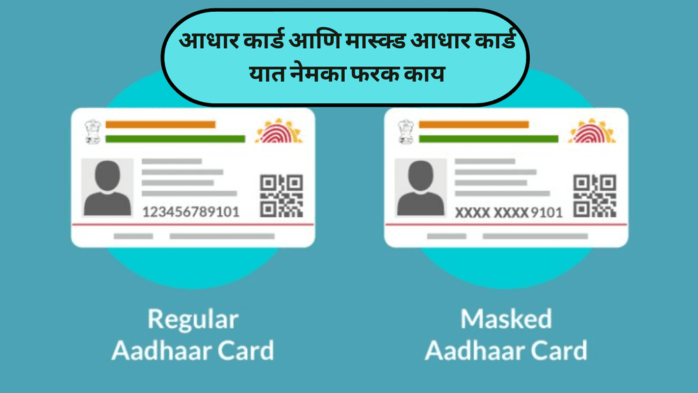 माक्स्ड आधार म्हणजे काय? कसे डाऊनलोड करावे हे ही इथे जाणून घ्या..