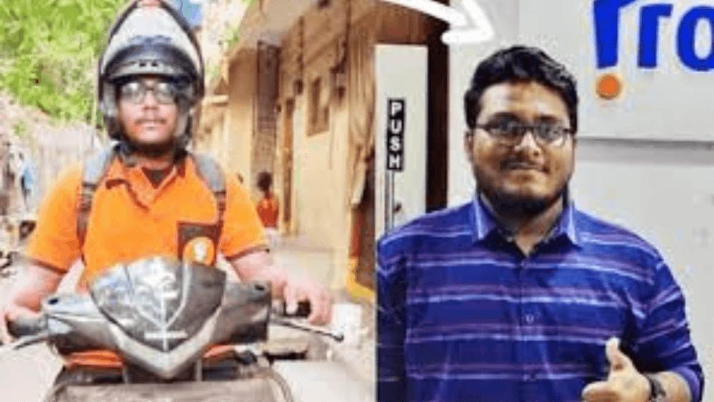 डिलिव्हरी बॉय, ड्रायव्हर ते आयटी इंजिनिअर!! या मुलाचा हा प्रवास खरोखरच प्रेरणादायी आहे....