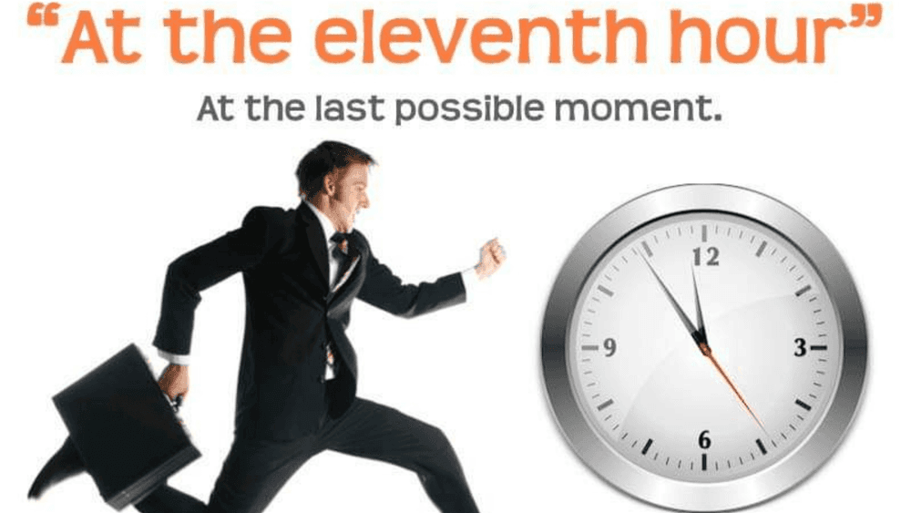 'इलेवन्थ अवर' हा वाक्यप्रचार चक्क बायबलमध्येही आहे? वाचा या वाक्यप्रचाराची सुरस उद्गमकथा!!