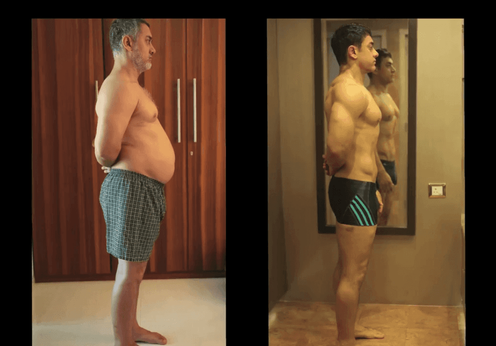 आमिर खान - फॅट टू फिट बनण्याची कहाणी