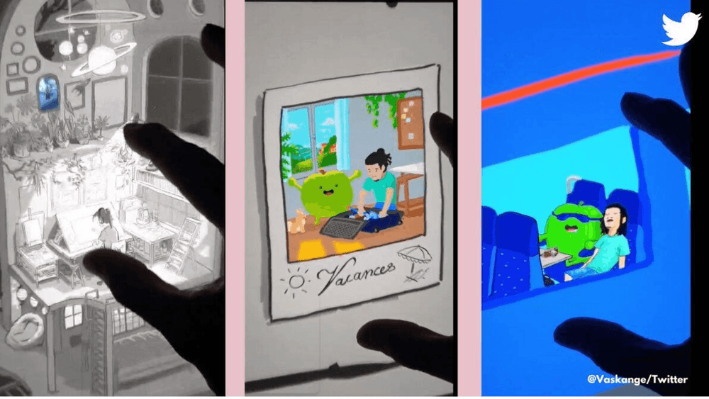 अंतहीन झूम होणारा हा व्हिडिओ पाह्यलात का? ही कलाकारी अचंबित करणारी आहे..