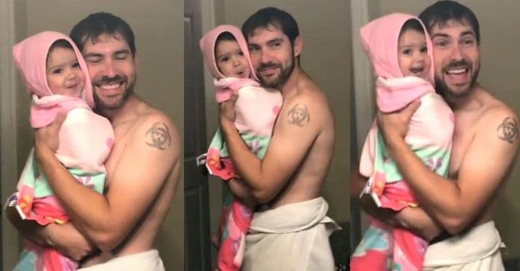 व्हिडीओ ऑफ दि डे : सोशल मिडीयाला वेड लावणारी ही बाप-लेकीच्या जोडी आहे तरी कोण ?