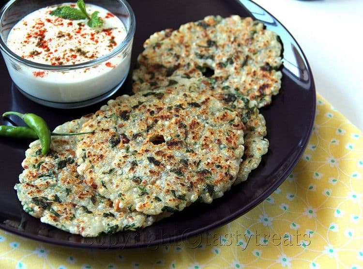 साबुदाणा थालीपीठ