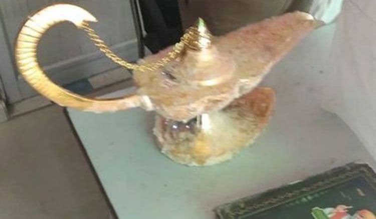 युपीच्या डॉक्टरला अलादिनचा चिराग विकत घेऊन २.५ कोटींचा चुना लागलाय !!