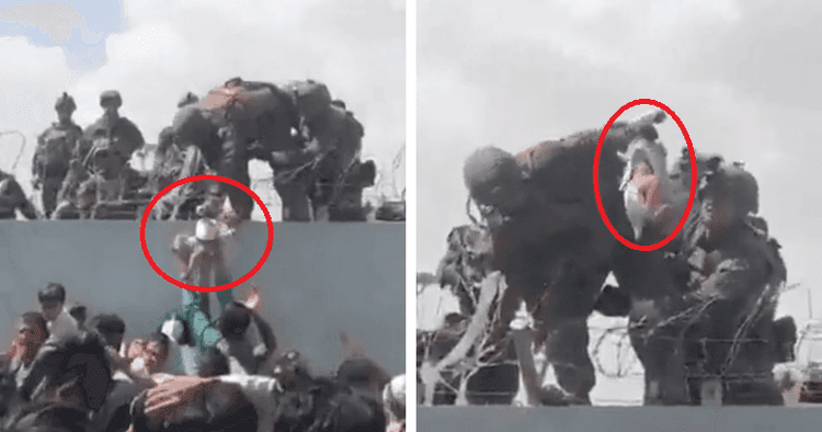 अफगाण पित्याने स्वतःचे मुल अमेरिकन सैनिकांना का सोपवले? हा हृदयद्रावक व्हिडीओ काय सांगतो?