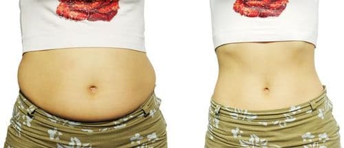 पोटाचा घेर कमी होतो