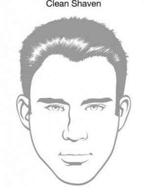 ३. क्लीन शेव्ह!!