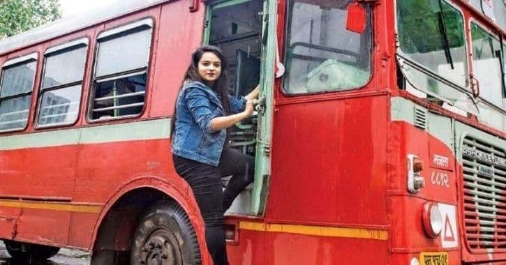 ही २४ वर्षांची मुंबईकरीण ६ टनाची बेस्ट बस चालवतेय!! जाणून घ्या तिला आणखी काय करायचं आहे..
