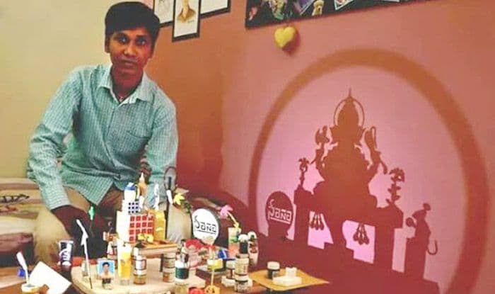 ओळखा पाहू हा गणपती नक्की कोणत्या सावल्यांपासून बनला आहे ते?