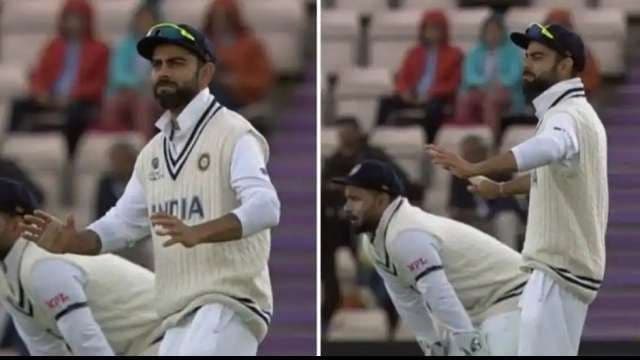 सामना ऐनभरात असताना विराटने भांगडा केलाय...हा व्हिडीओ पाहा!!