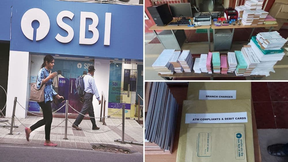 नोकरी मिळाली नाही म्हणून याने तर स्वतःची एसबीआय ब्रँच उघडली !!