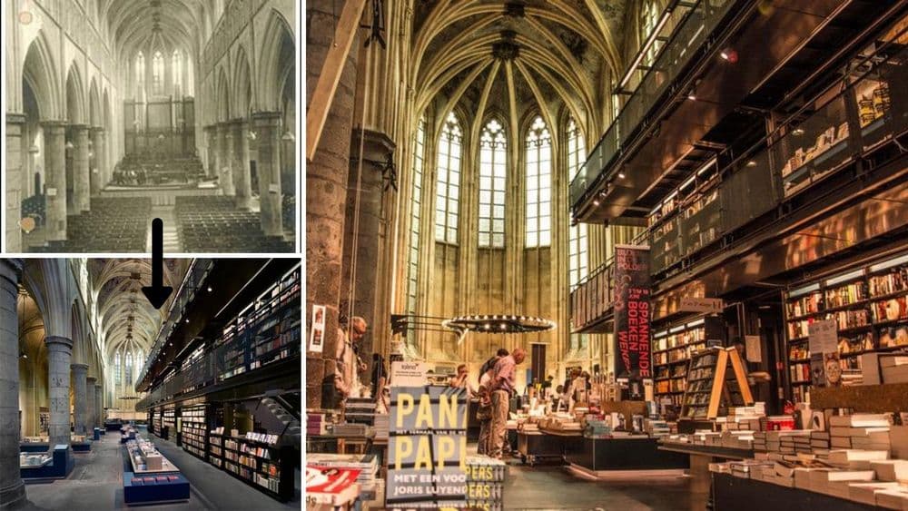 चर्च, गोदाम,मृत्यूदंडाची जागा, सायकल स्टँड ते बुकस्टोअर. ७०० वर्षं जुन्या चर्चचा कायापालट पाहा!!