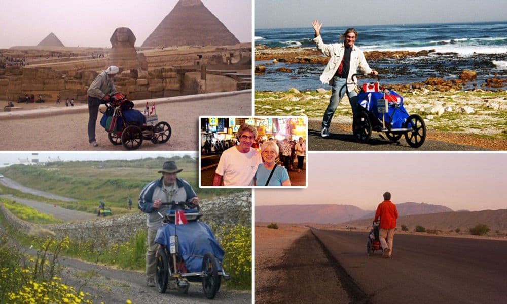 कॅनेडियन माणसाने ७५,५५४ किलोमीटरचा प्रवास करून ११ वर्षांत पृथ्वी पालथी घातली आहे? वाचा त्याच्या प्रवासाचा लेखाजोखा !!