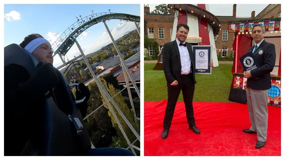 या ब्रिटीश अभिनेत्याने कोणत्या विचित्र पद्धतीने जागतिक विक्रम केला आहे? हा विक्रम सोपा वाटतो का?