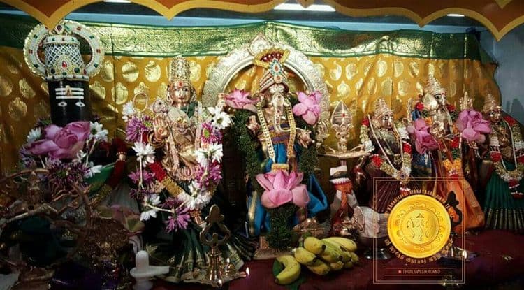 ९. श्री वरसीठठी विनायगर हिंदू मंदिर - स्वित्झर्लंड