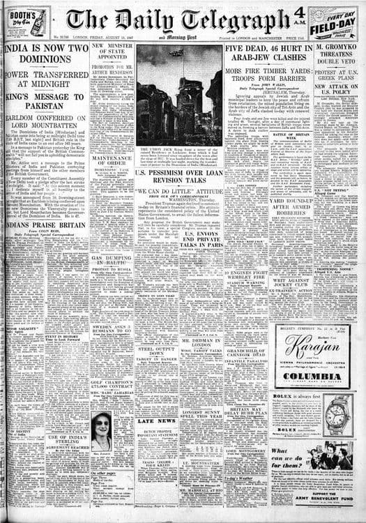 ५. दि डेली टेलिग्राफ