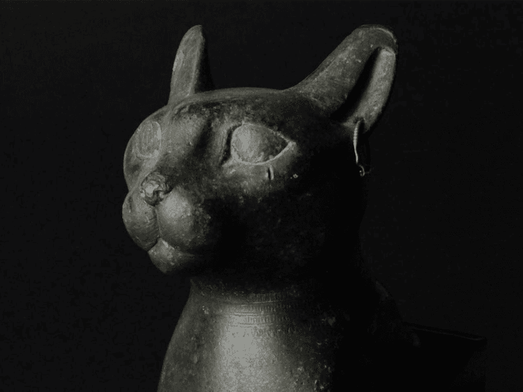 १०. इजिप्शियन काळातला मांजरीचा पुतळा