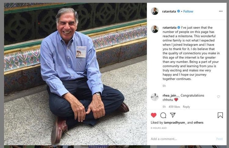 रतन टाटांना एका तरुणीने छोटू म्हटलं....त्यांची प्रतिक्रिया बघून कौतुक कराल !!