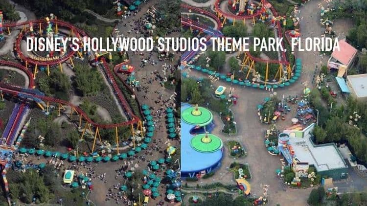 ७. डिस्नेचा हॉलिवूड स्टुडिओज थीम पार्क, फ्लोरिडा.