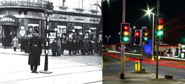 २) ट्रॅफिक लाईट