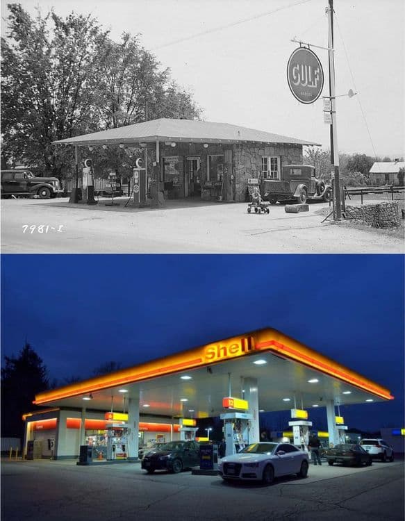 ७) पेट्रोल पंप