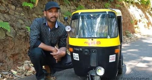 व्हिडीओ ऑफ दि डे : मुलाच्या हट्टापाई त्याने बनवली खरोखरची रिक्षा....पाहा हा व्हिडीओ !!