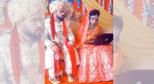 व्हिडीओ ऑफ दि डे : ऐन लग्नात लॅपटॉप घेऊन बसणारी कामसू सुनबाई बघितली का ?