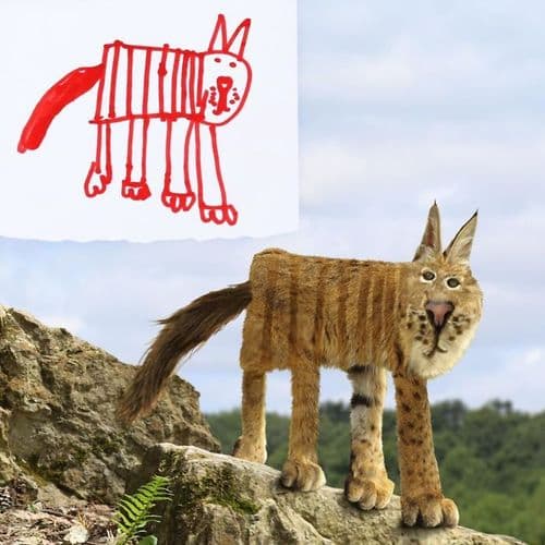 ४. लिंक्स (मांजराच्या जातीचा प्राणी)