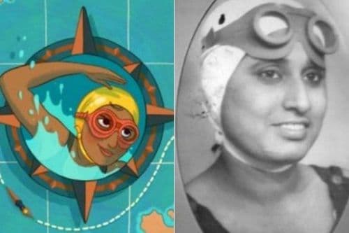 गूगलच्या डूडलवर झळकलेली ही पोहणारी मुलगी कोण आहे? तिचं कर्तृत्व नक्कीच कौतुकास्पद आहे !!