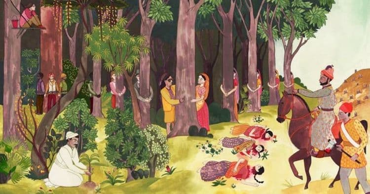 ५. चिपको आंदोलन