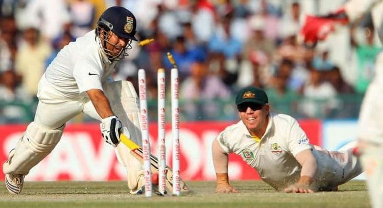 ३. सचिन हा पहिला क्रिकेटर आहे ज्याला थर्ड अम्पायरकडून आऊट मिळाला होता.