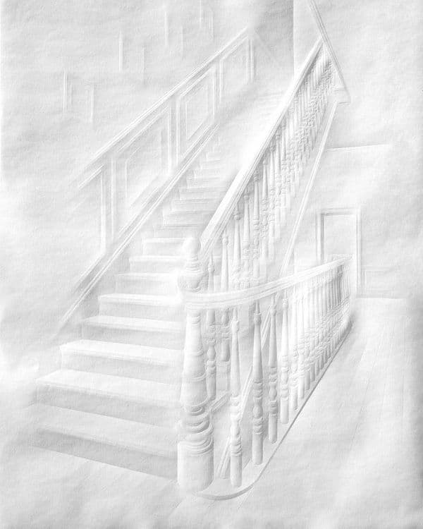 ६. केवळ कागदाला घड्या घालून साकारलेलं चित्र