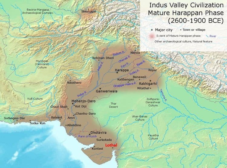 लोथल येथील गोदी!