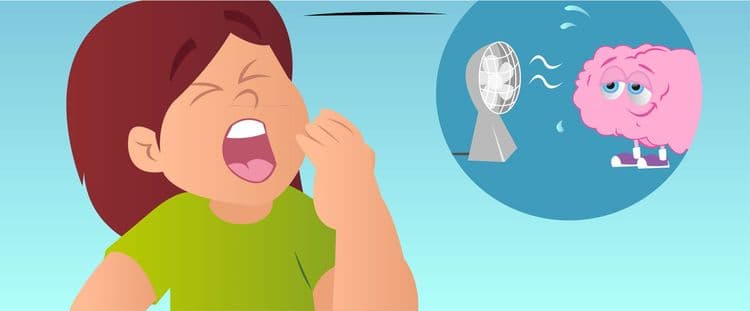 ५) जांभई आपल्याला सतर्क ठेवते.