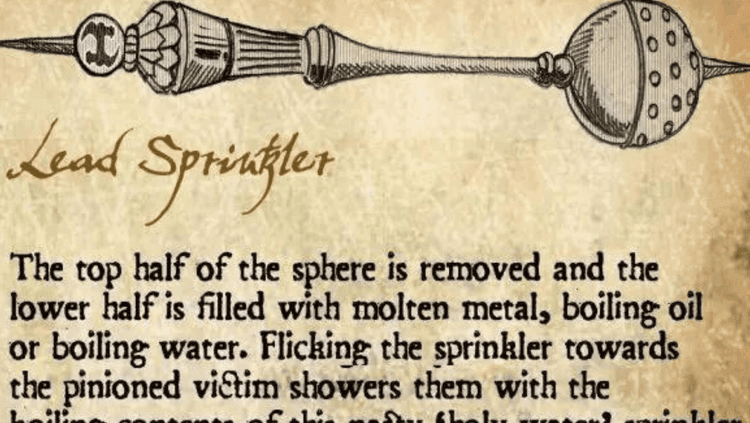 ५. लीड स्प्रिंकलर