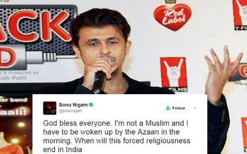 ३. सोनू निगमचा 'अजान' वरून सुरु झालेला वाद