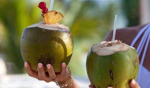 ३. शहाळ्याचे पाणी प्या.