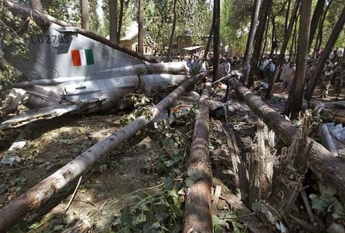 ५. MiG-21 जेटचा जम्मू काश्मीर येथील अपघात – २४ ऑगस्ट, २०१५